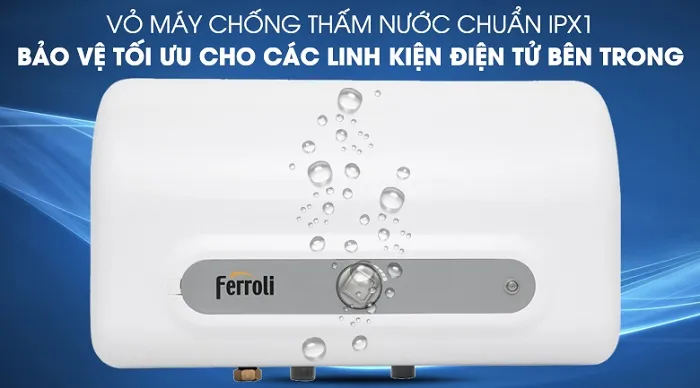 Vỏ chống thấm nước IPX1 phù hợp với khí hậu Việt Nam